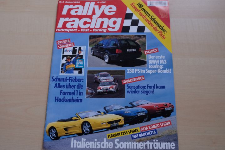 Deckblatt Rallye Racing (08/1995)